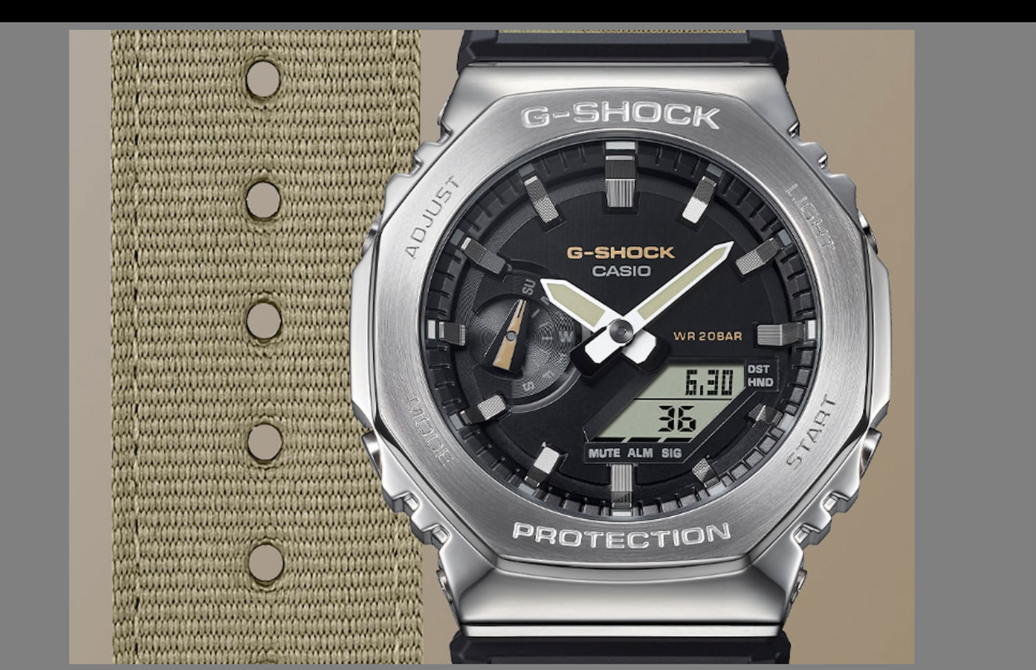 3x G-SHOCK GM-2100C THE – WATCH - Utility Metal Casio WATCHDAVID® NATO GM-2100CB-3AER GM-2100CB-1AER BLOG Textilband GM-2100C-5AER