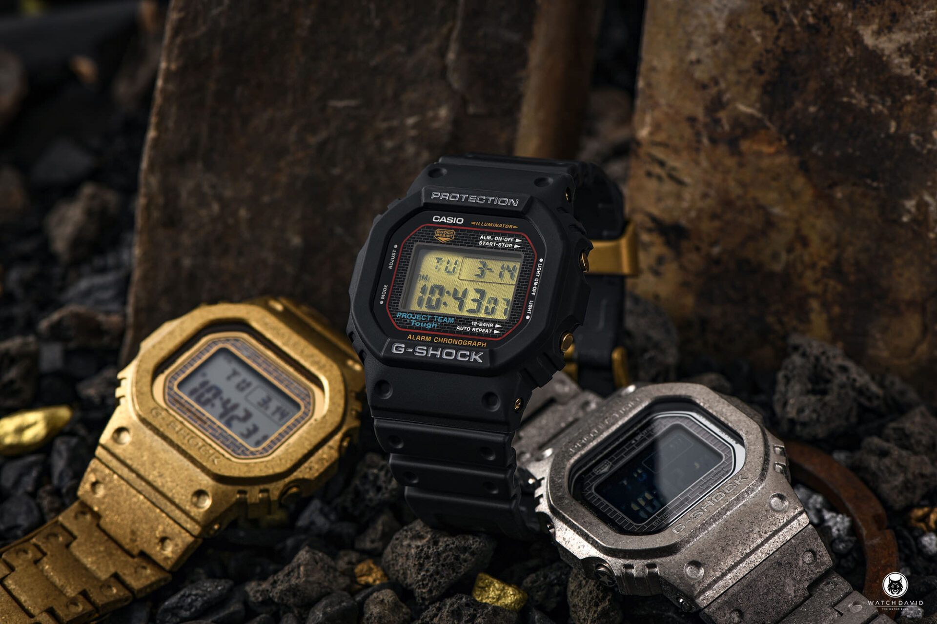 Casio G-SHOCK Project Team Tough DW-5040PG, GMW-B5000PG, GMW5000PS Review