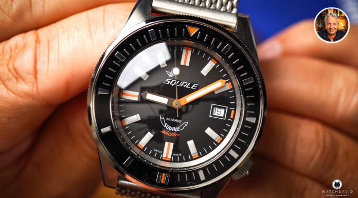 Diver's watch in test: Squale Matic Satin Black Mesh MATICXSG.ME2